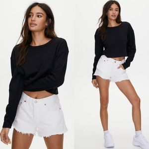 LEVI'S 501 Denim Jean Short in Pearly White